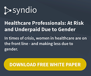 syndio. Healthcare Professionals: At Risk and Underpaid Due to Gender. In times f crisis, women in healthcare are on the front line -- and making less due to gender. Download Free White Paper